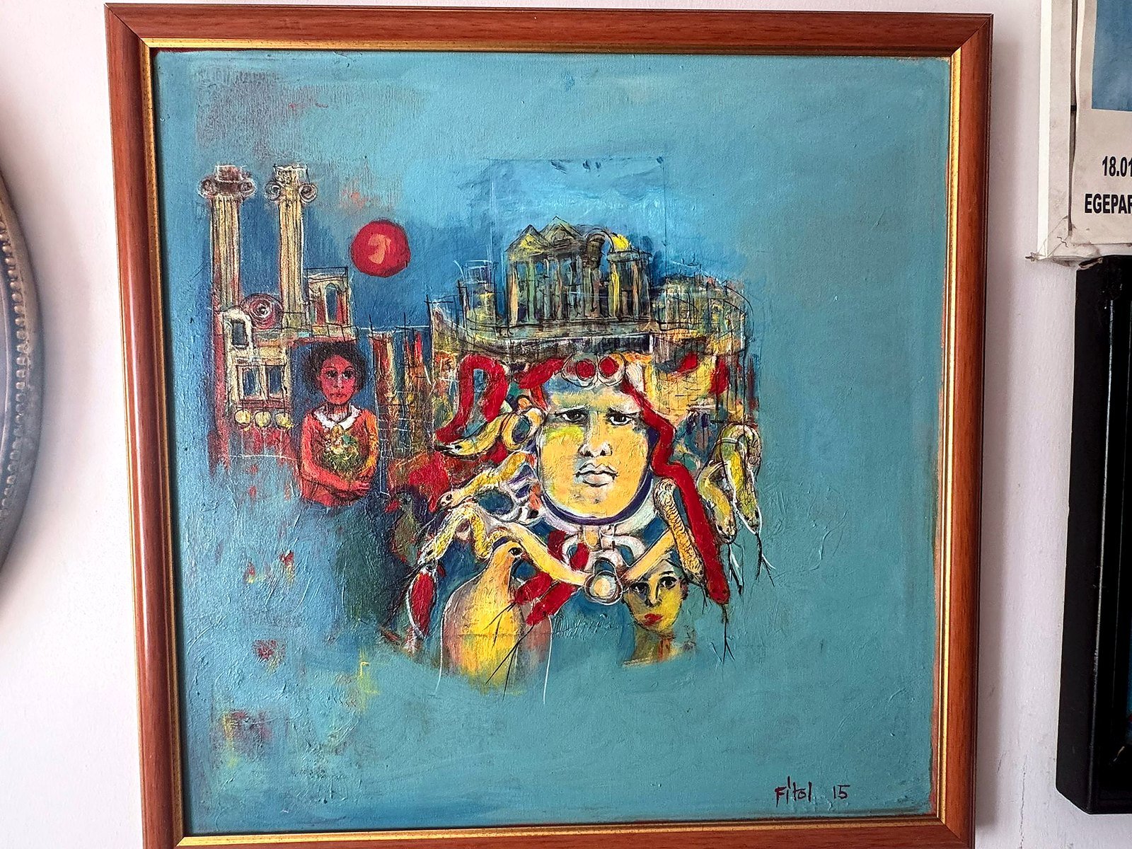 Acropolis and women, 2015 — Ahmet Fitoloğlu