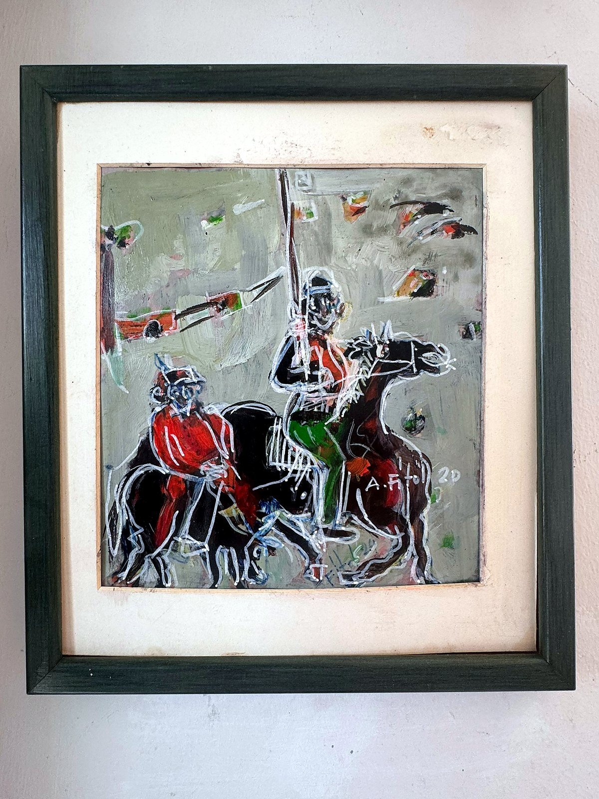 Don Quixote, mounted figure, 2020 — Ahmet Fitoloğlu