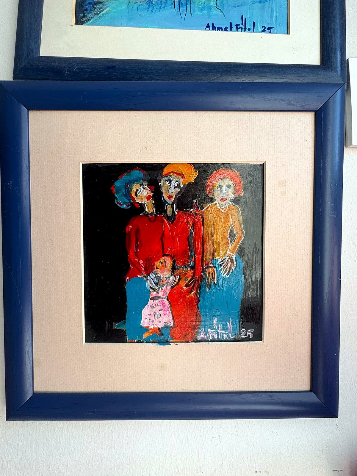 Family in red, 2025 — Ahmet Fitoloğlu