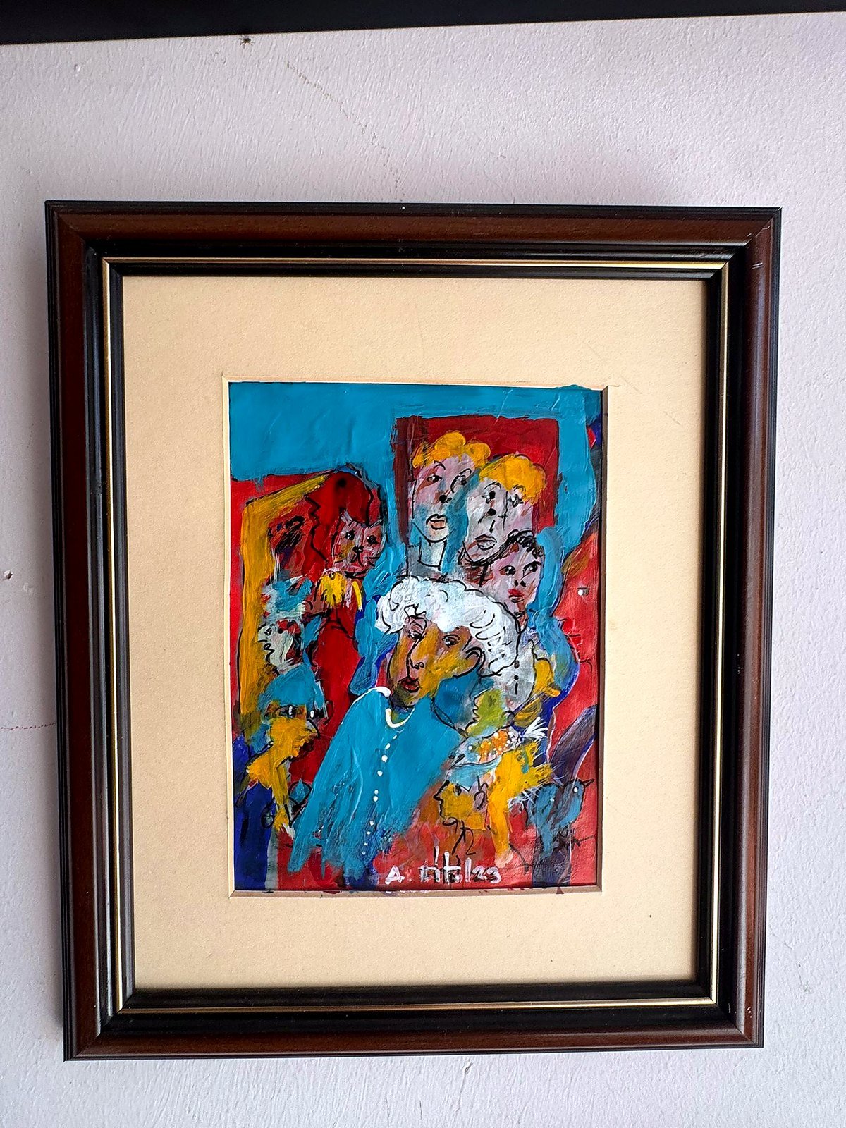 Red portraits, 2025 — Ahmet Fitoloğlu