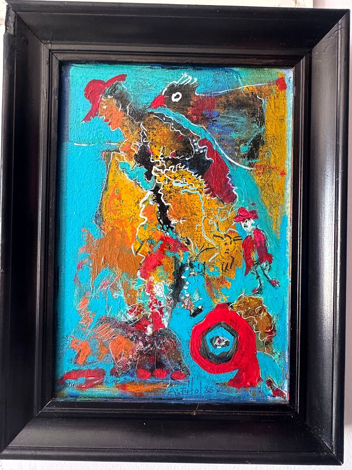 Bird and figure — Ahmet Fitoloğlu