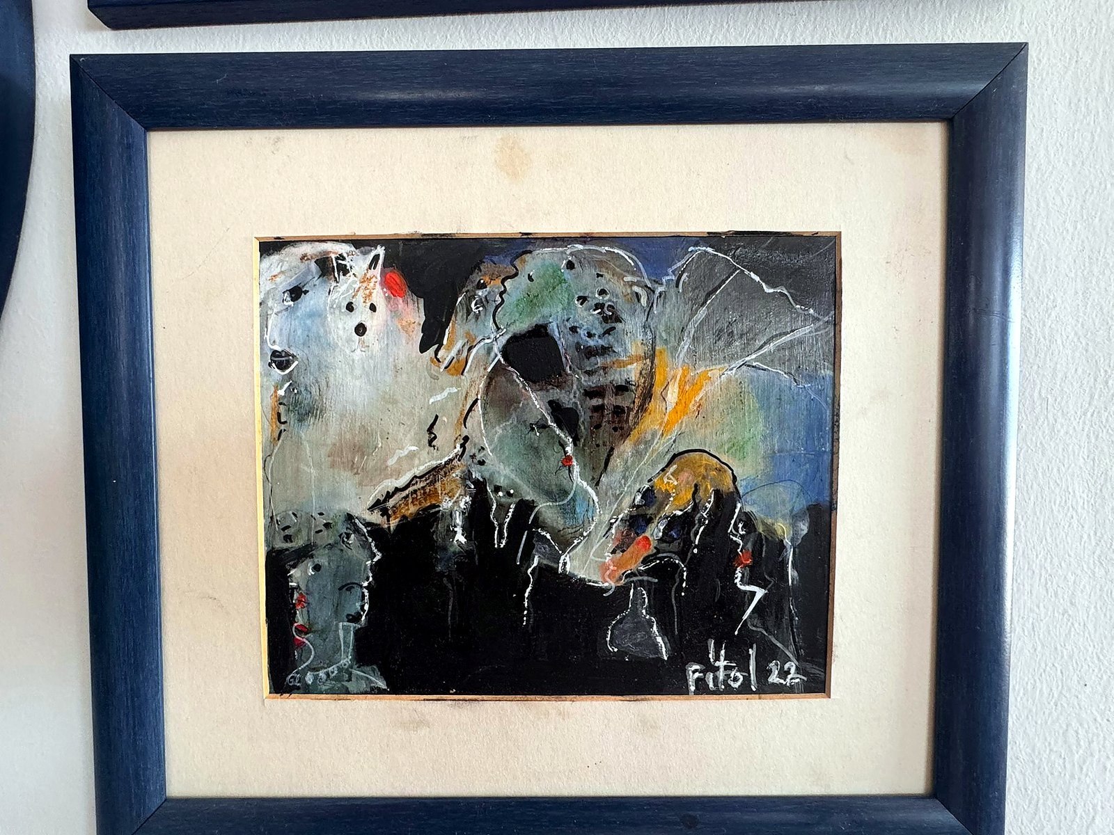 Black-white faces, 2022 — Ahmet Fitoloğlu