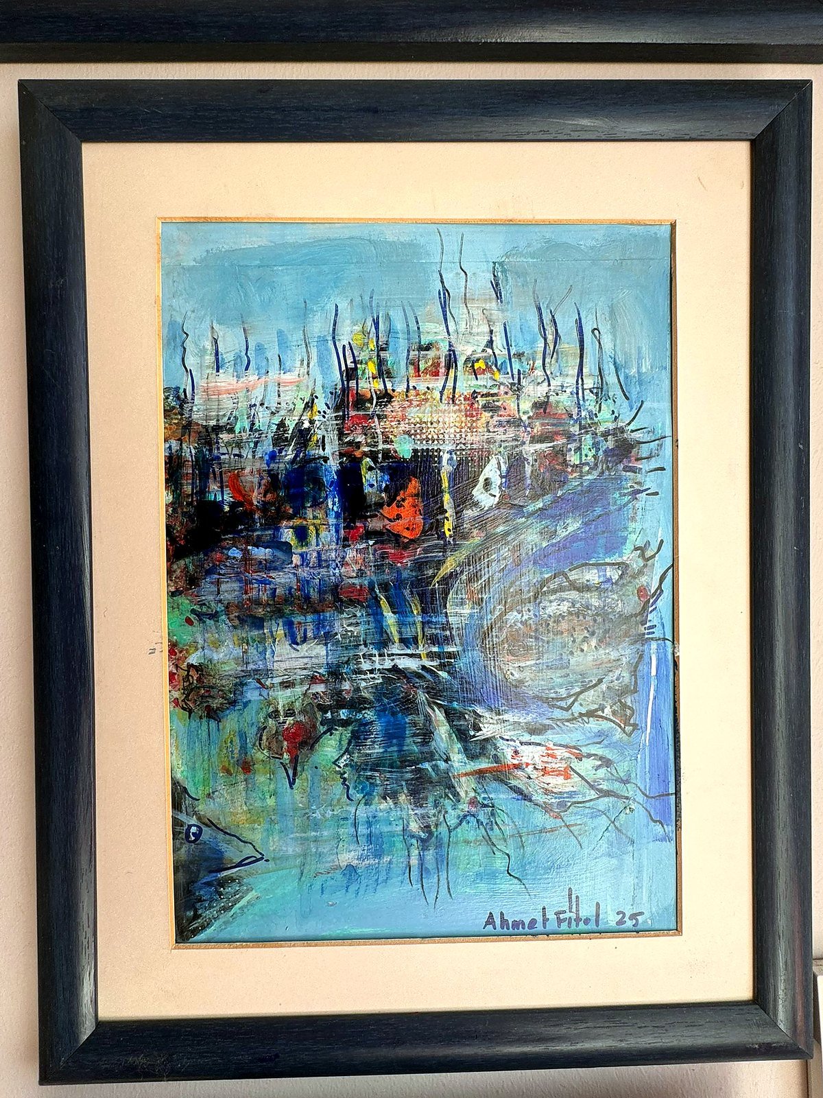 Abstract harbour, 2025 — Ahmet Fitoloğlu