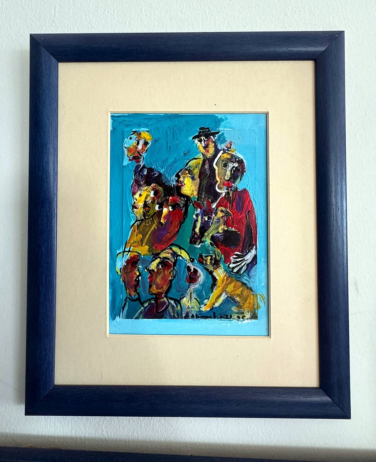 Turquoise figure ensemble, 2025 — Ahmet Fitoloğlu