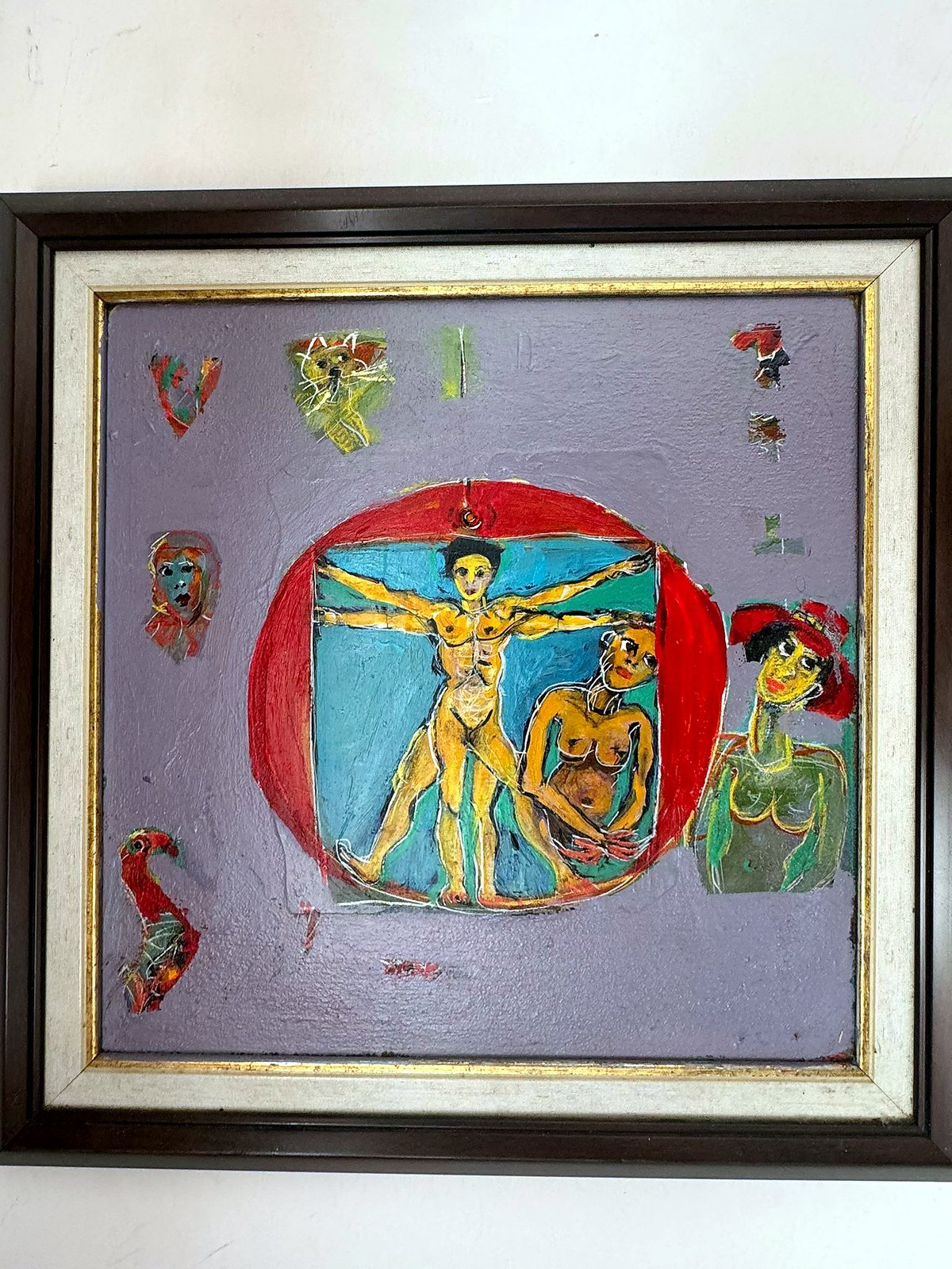 Vitruvian figure, 2025 — Ahmet Fitoloğlu